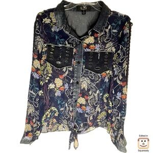 AZI (Jessica) Button-Up Shirt